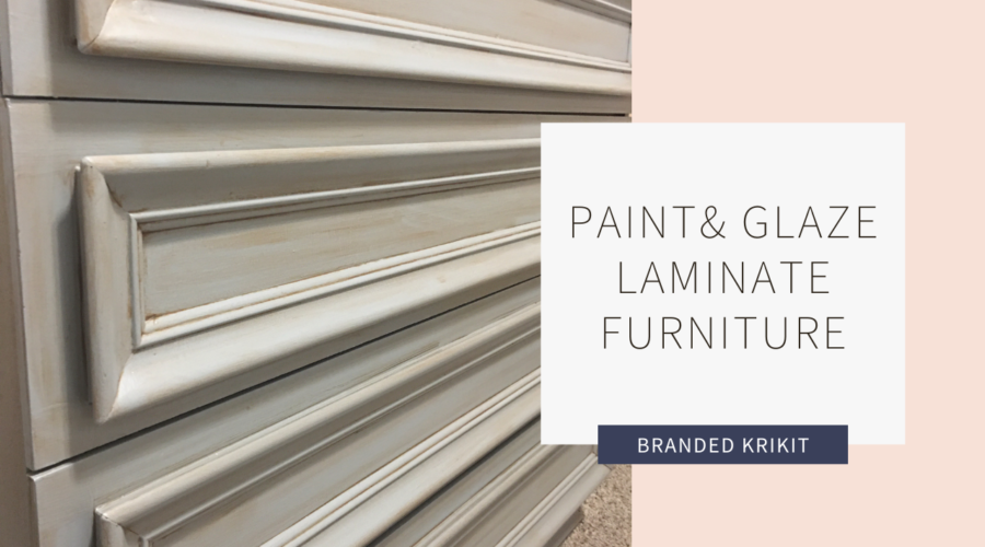 paint and glaze laminate furniture banner