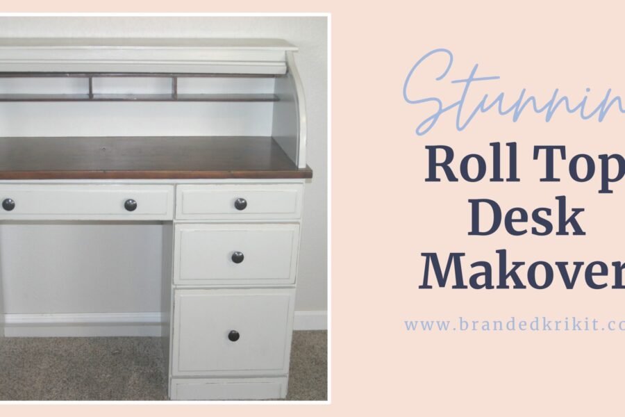 How To Paint A Stunning Roll Top Desk